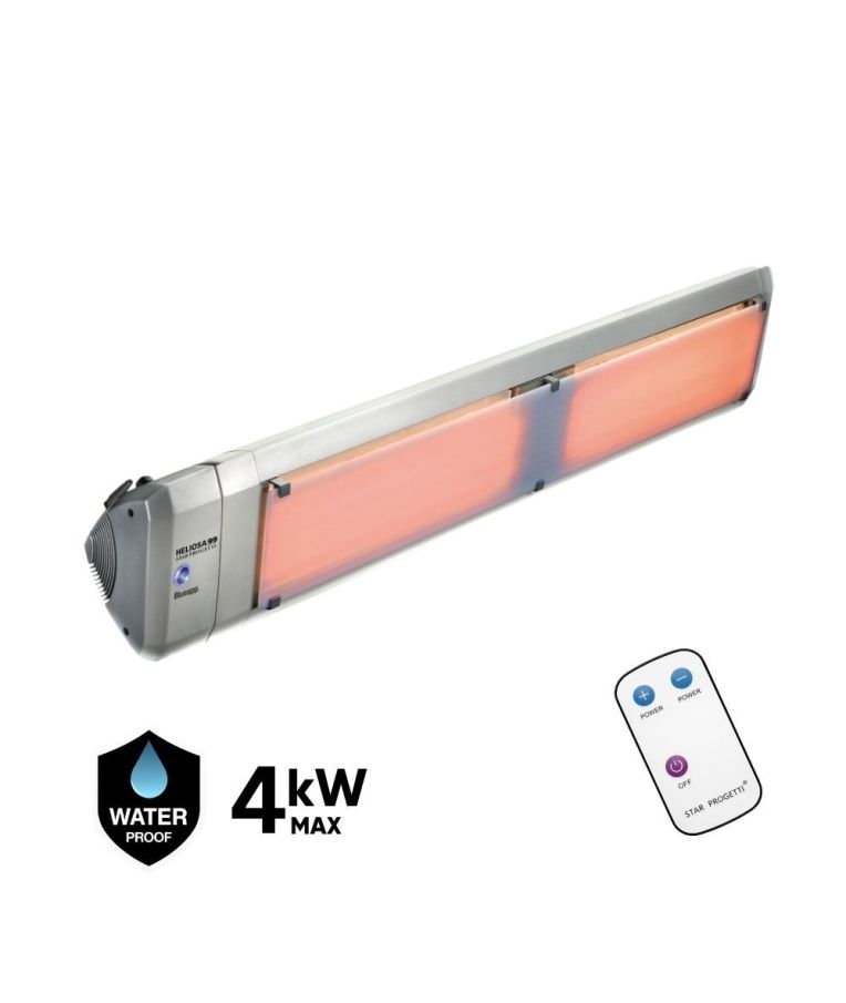 Halogeninis infraraudonųjų spindulių šildytuvas HELIOSA 99.3 (su šviesą slopinančiu stiklu)