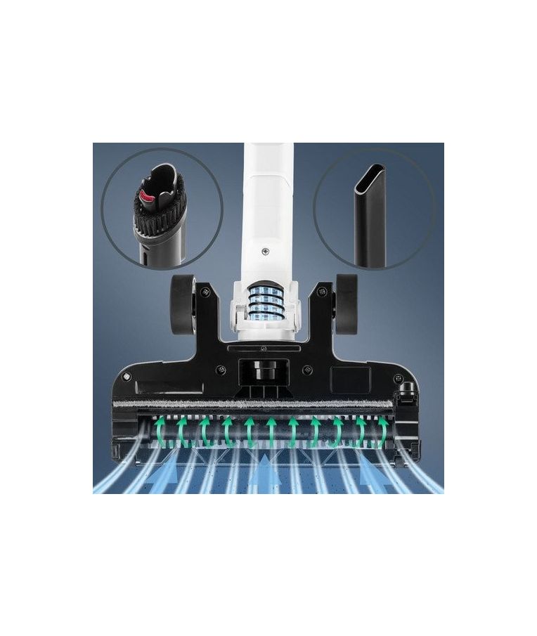 Belaidis dulkių siurblys - šluota Trotec VC 150 E (prekė su trūkumais)