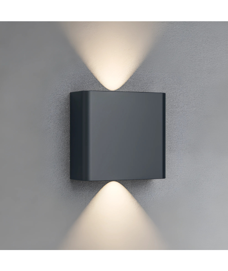 Sieninis lauko šviestuvas Braytron VECTOR LED, 2 W, tamsiai pilkas 6