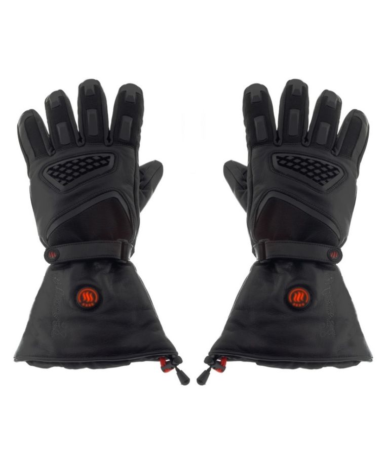 Šildančios motociklininko pirštinės Glovii GS1 1