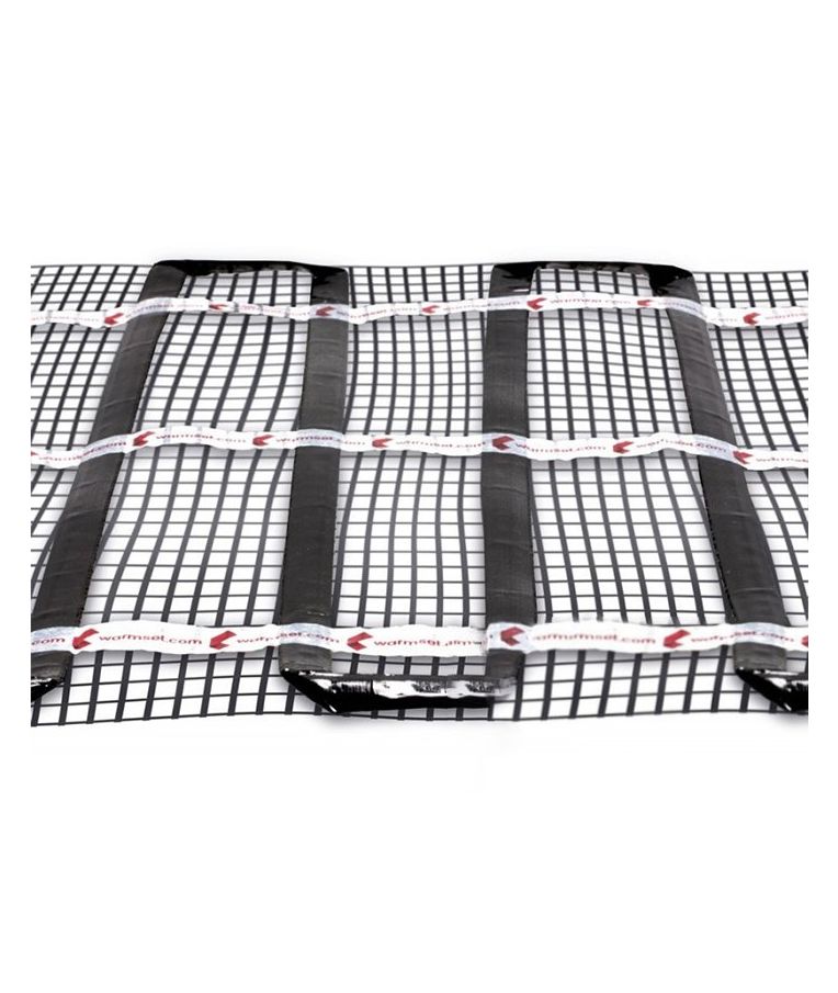 Grindinio šildymo tinklelis Warmset BLACK (prekė su trūkumais)