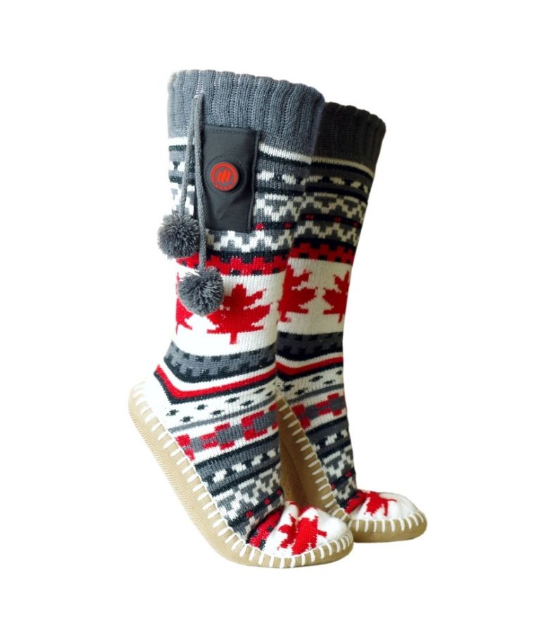 Šildomos šlepetės – kojinės Glovii GOB 1