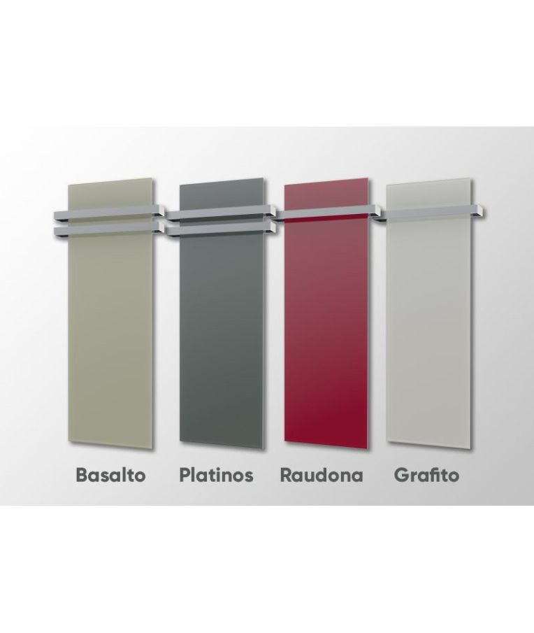 Stiklinės natūralaus šildymo plokštės ECOSUN GS Color Bazalto pilka 4