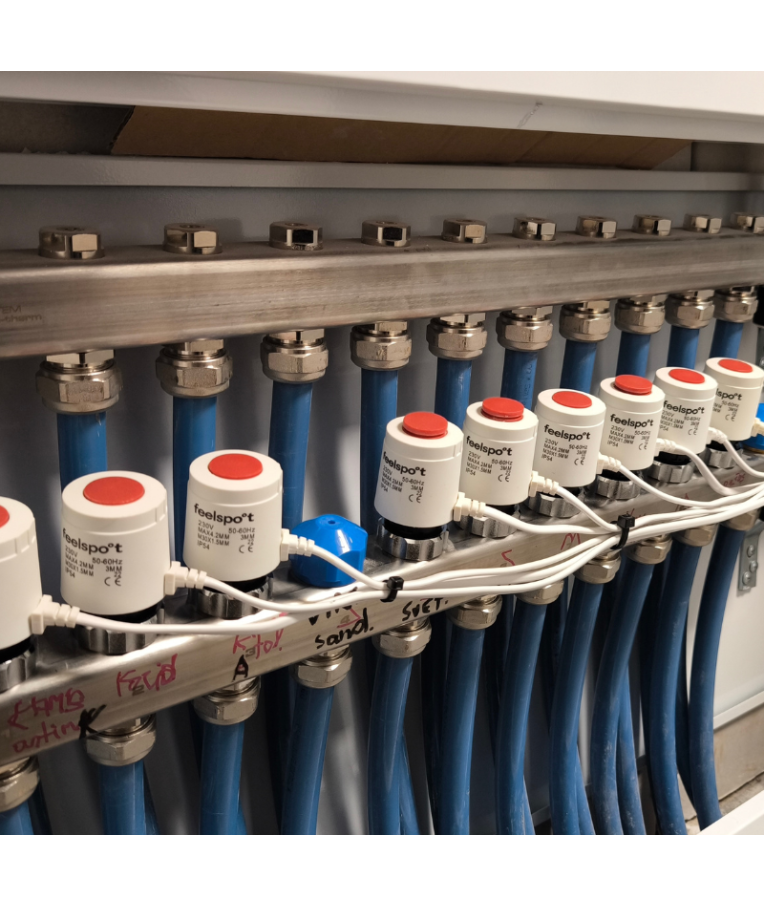 Grindinio šildymo termostatinė pavara Feelspot EP22.09 2