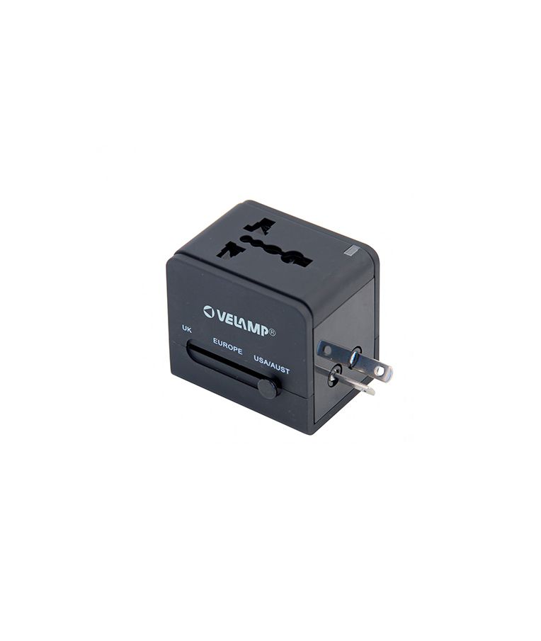 Kelioninis universalus adapteris Velamp SH115 5