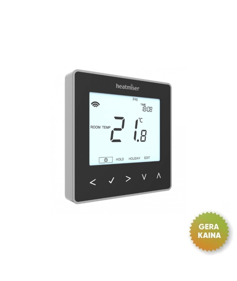 Elektroninis programuojamas termostatas (termoreguliatorius) Heatmiser neoStat V2 (prekė su trūkumais) 1