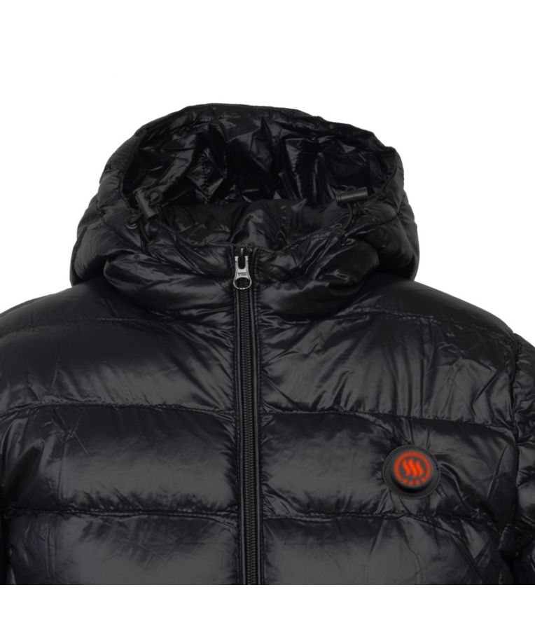 Šildoma moteriška striukė Glovii GTFB su baterija, juoda 4