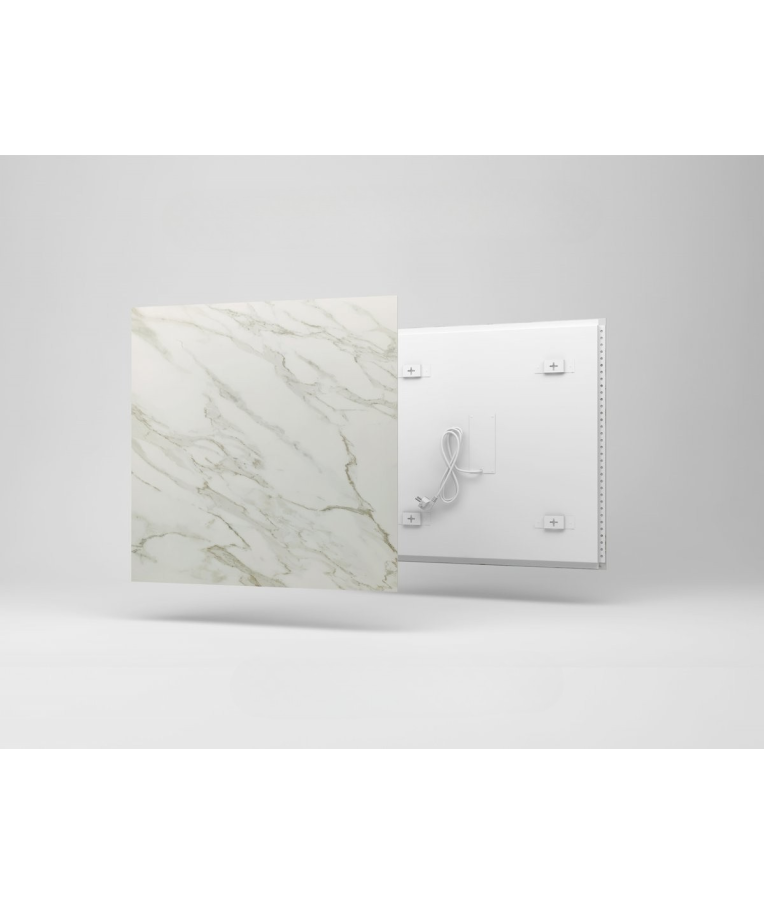 Keramikinės natūralaus šildymo plokštės ECOSUN CR Calacatta 1