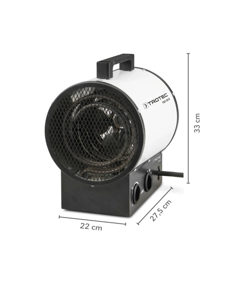 TDS serijos elektrinis šildytuvas Trotec TDS 30 R 2