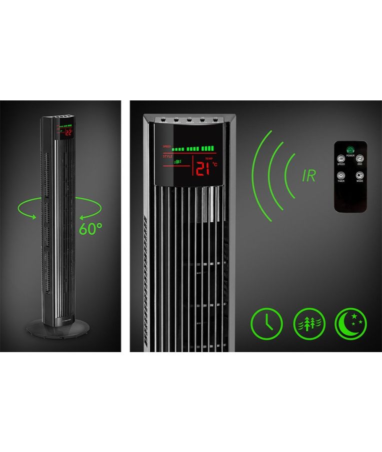 Bokštinis ventiliatorius Trotec TVE 31 T (prekė su trūkumais)