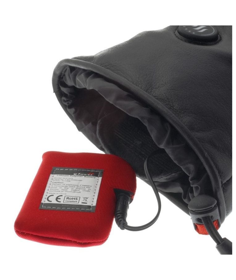 Šildančios motociklininko pirštinės Glovii GS1 5