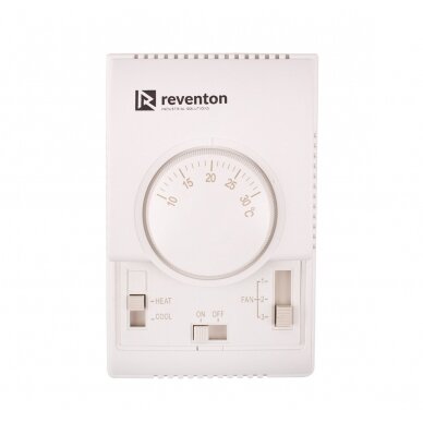 3 pakopų greičio reguliatorius Reventon HC-3S (su termostatu)