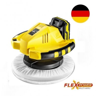 Cordless polishing machine Trotec PPOS 10-20V