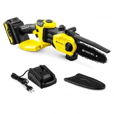 Cordless chainsaw Trotec PCHS 10-20V (Kopija) 2