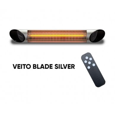Anglies pluošto infraraudonųjų spindulių šildytuvai Veito BLADE (prekė su trūkumais)