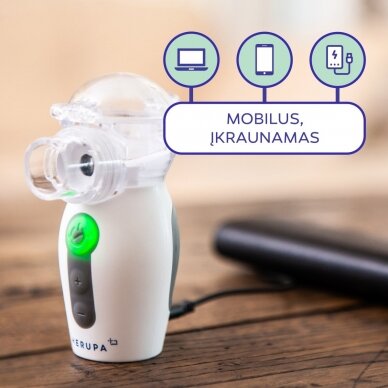 Belaidis inhaliatorius Herupa Smart Mesh 2