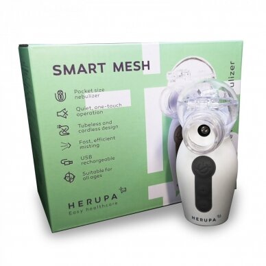 Belaidis inhaliatorius Herupa Smart Mesh 8