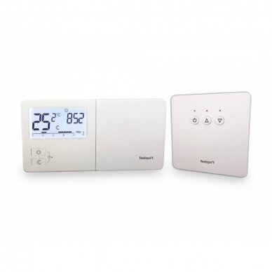 Belaidis programuojamas termostatas (termoreguliatorius) Feelspot WTH25.16RF NEW