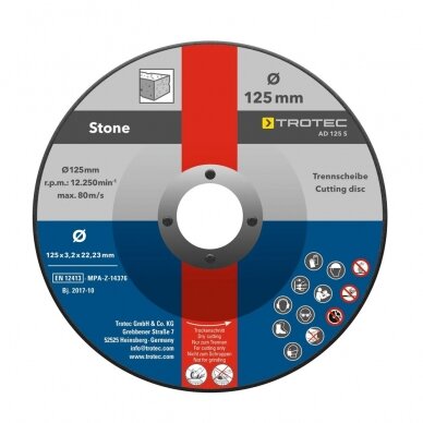 Set of cutting and grinding discs Trotec 3