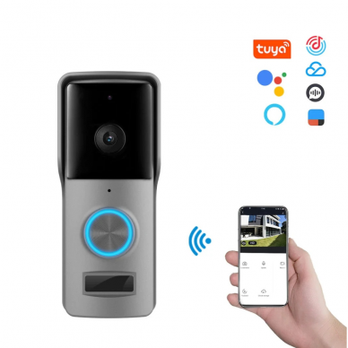 Durų skambutis su kamera Feelspot FS-DB05W, WiFi, Tuya 3
