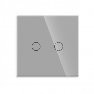 Bipolar sensor switch Feelspot, gray 500W