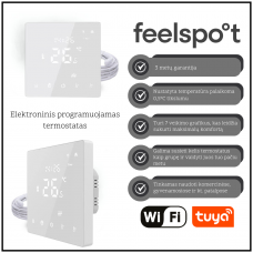 Elektroninis programuojamas termostatas Feelspot WTH22.16 NEW, WiFi, Tuya