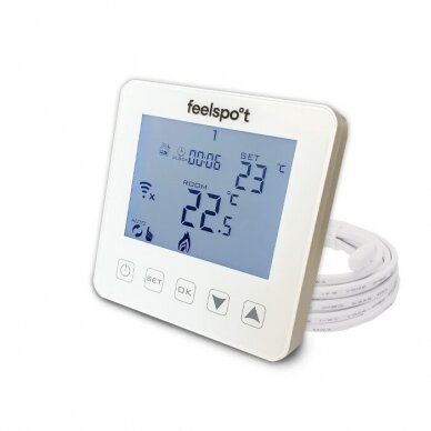 Elektroninis programuojamas termostatas Feelspot WTH22.16 WiFi 3
