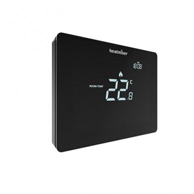 Elektroninis programuojamas termostatas - termoreguliatorius Heatmiser Touch-e Carbon 1