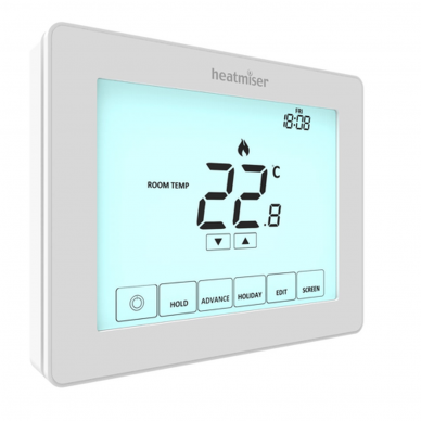 Elektroninis programuojamas termostatas (termoreguliatorius) Heatmiser Touch V2 1