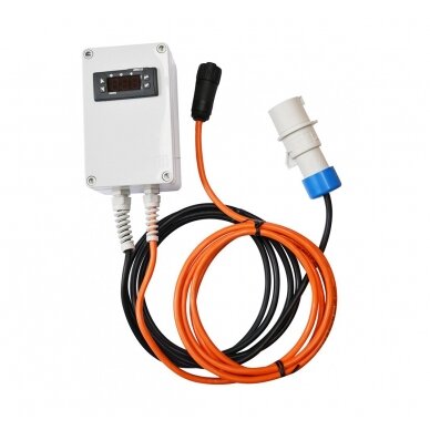 Elektroninis šildančių apklotų ir padų valdiklis Rimatek EC-2P (su dvigubu temperatūros jutikliu)