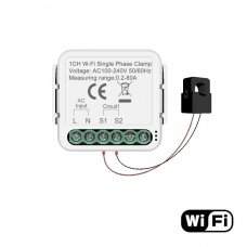 Energijos matavimo modulis Feelspot FS-PMM01W WiFi, Tuya