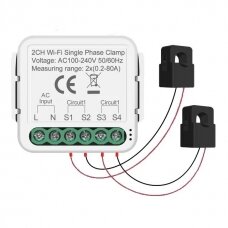 Energijos matavimo modulis Feelspot FS-PMM02W WiFi, Tuya