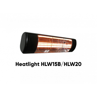 Halogeniniai infraraudonųjų spindulių šildytuvai Heatlight HLW 2