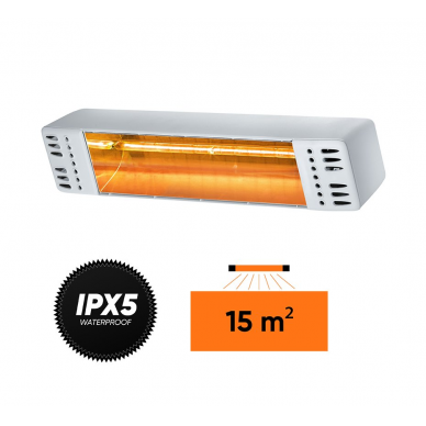 Halogeninis infraraudonųjų spindulių šildytuvas VARMA TOP (prekė su trūkumais)