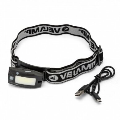 Rechargeable LED head light Velamp IH523 3