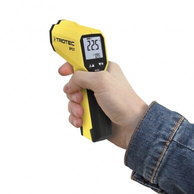 Infraraudonųjų spindulių termometras (pirometras) TROTEC BP21 2