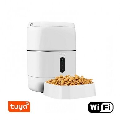 Išmanusis gyvūnų maisto dozatorius Feedspot FS-BL6 WiFi, Tuya