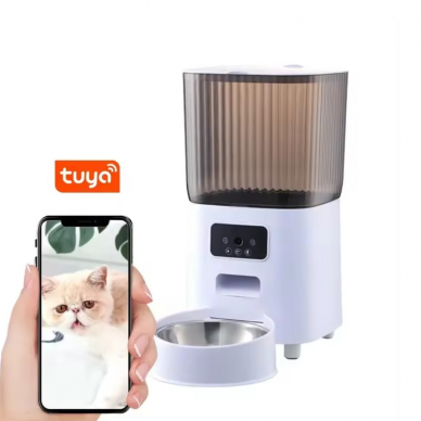 Išmanusis gyvūnų maisto dozatorius su kamera Feedspot FS-PF02W NEW WiFi, Tuya 3