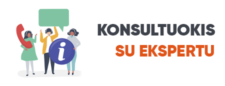 Konsultuokis su ekspertu