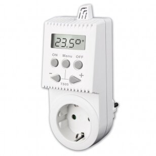 Kištukinis neprogramuojamas termostatas (termoreguliatorius) TS05