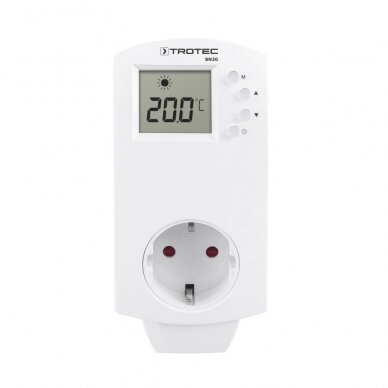 Kištukinis neprogramuojamas termostatas (termoreguliatorius) Trotec BN30 1
