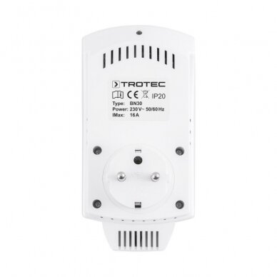 Kištukinis neprogramuojamas patalpos termostatas (termoreguliatorius) BN30