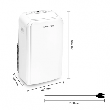 Mobilus oro kondicionierius Trotec PAC 3910 X Wi-Fi 6