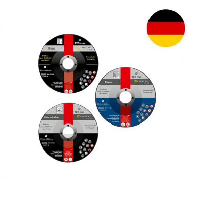 Set of cutting and grinding discs Trotec