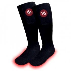 Heated socks Glovii GQ2, black