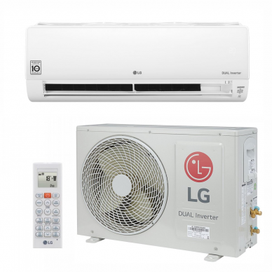 Sieninių mono-split šildymo-kondicionavimo sistemų LG Deluxe komplektai 1