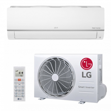 Sieninių mono-split šildymo-kondicionavimo sistemų LG Standard Plus komplektai 7