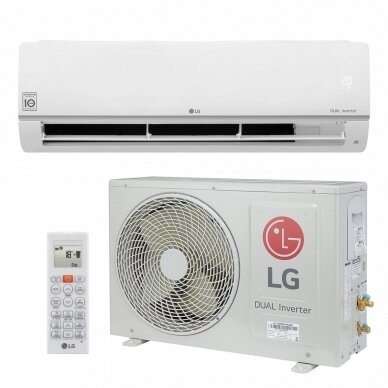 Sieninių mono-split šildymo-kondicionavimo sistemų LG Standard Plus komplektai 1