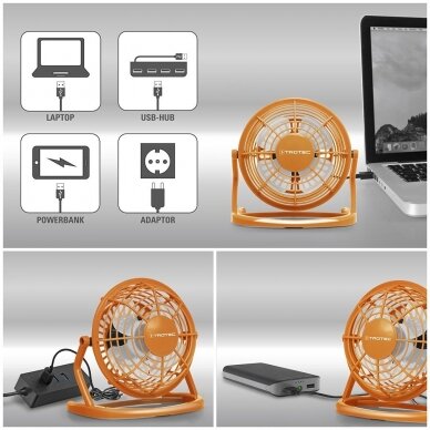Stalinis USB ventiliatorius Trotec TVE 1 7