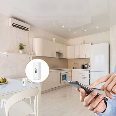 Temperatūros ir drėgmės jutiklis Feelspot TDJ01W WiFi 2